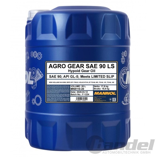 20l mannol agro - 20l,