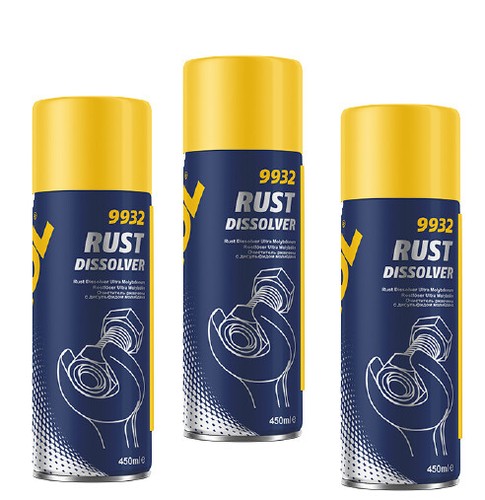 3x450ml mannol rostlöser - 3x450ml,