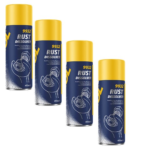 4x450ml mannol rostlöser - mannol,